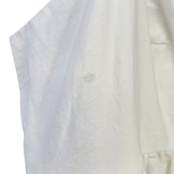 Anthropologie Maeve Sleeveless Eyelet Romper Size Small White Embroidered NWT - Picture 12 of 13